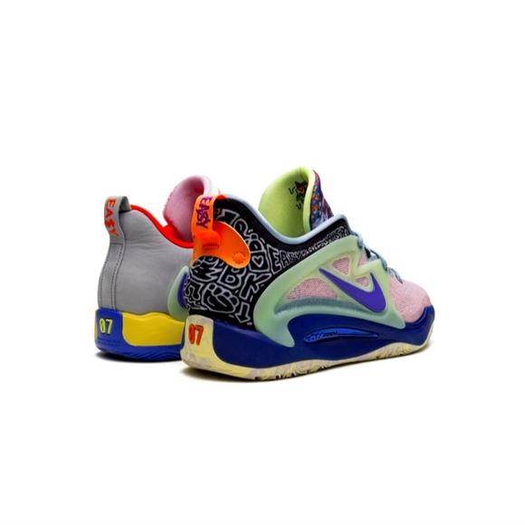 Nike KD 15 "What The" Shoes - Size 6 - Action grape/white/black/pink foam - Picture 2 of 5